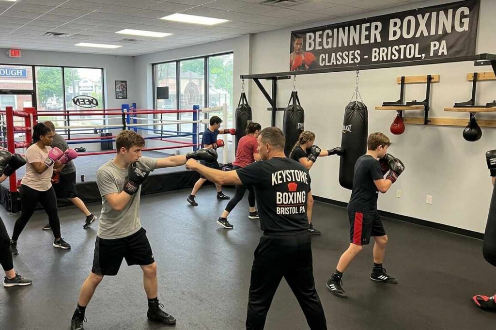 boxing training for beginners in Bristol PA