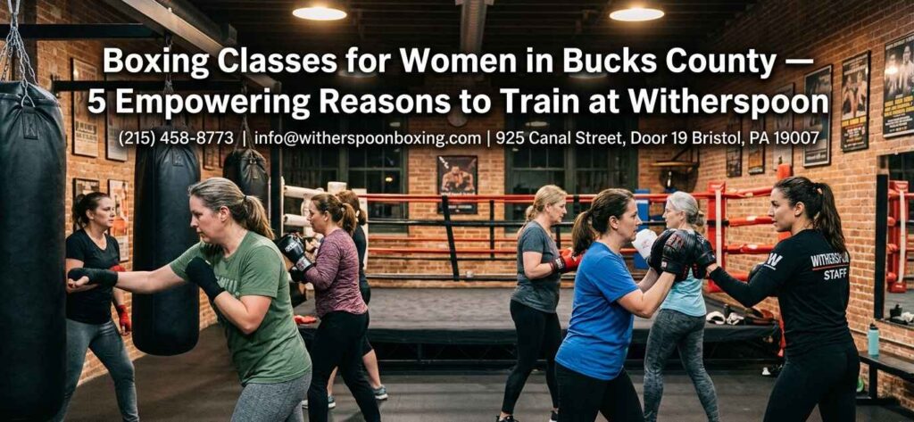 Boxing Classes for Women in Bucks County