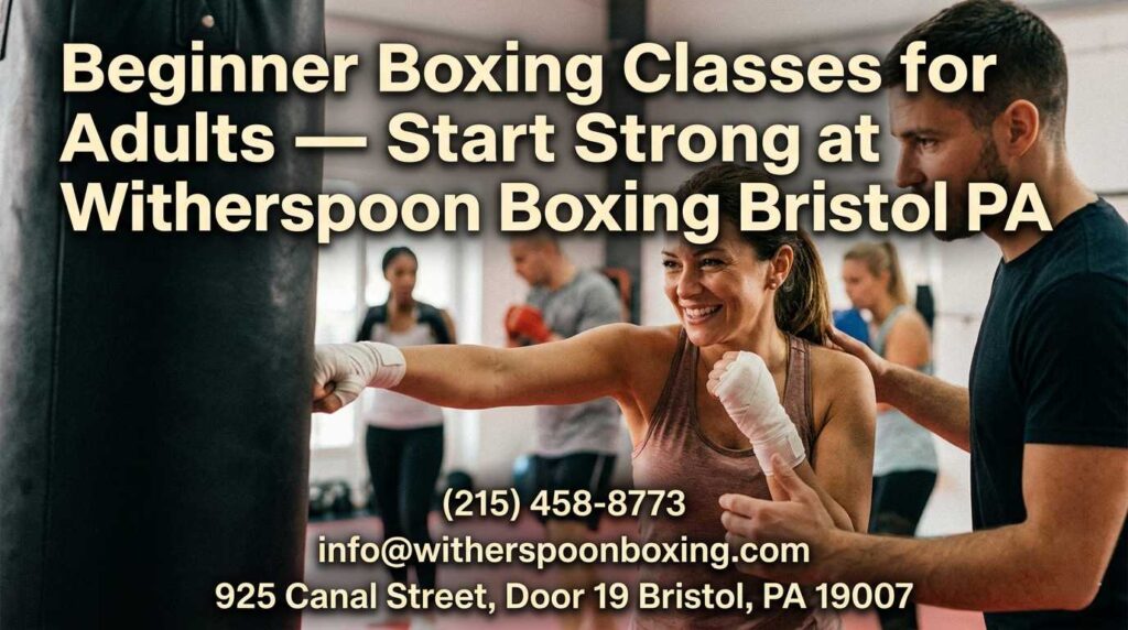 Beginner Boxing Classes for Adults