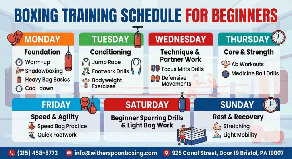 Boxing Training Schedule for Beginners