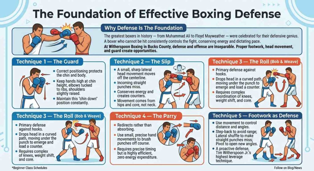 Boxing Defense Techniques for Beginners
