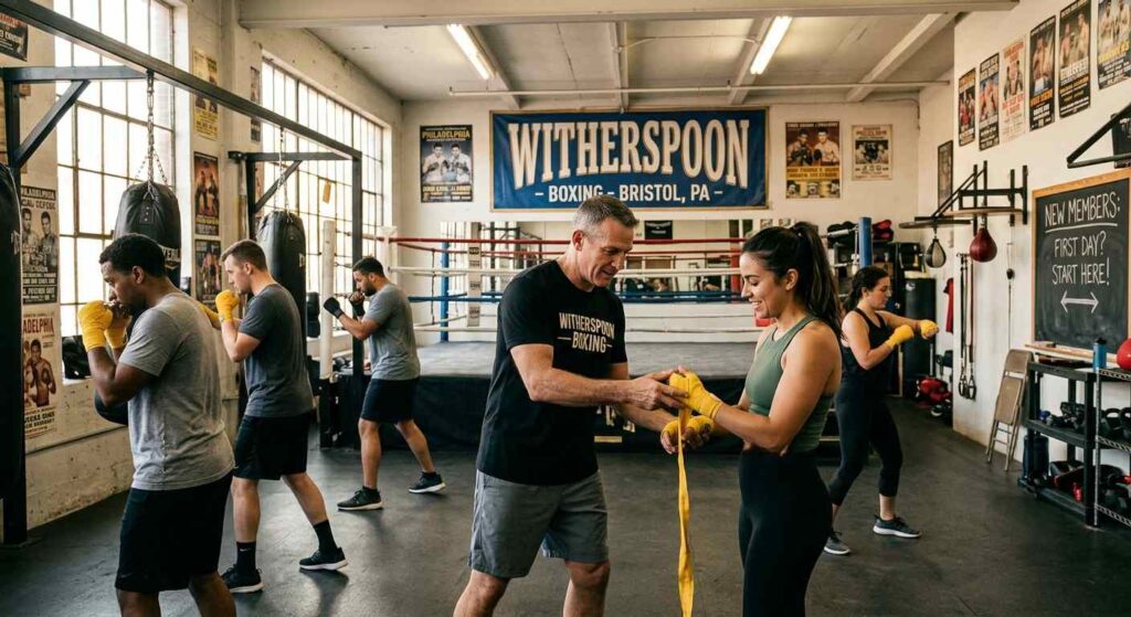 Boxing Gym First Day