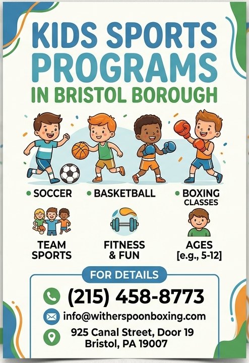 Kids Sports Programs in Bristol Borough