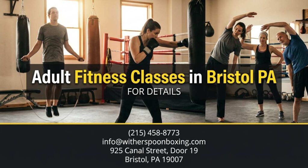 adult fitness classes in Bristol PA