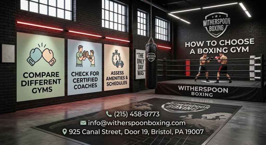 how to choose a boxing gym