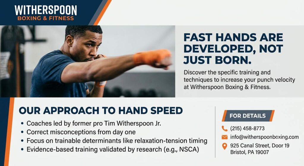 How to Improve Hand Speed in Boxing