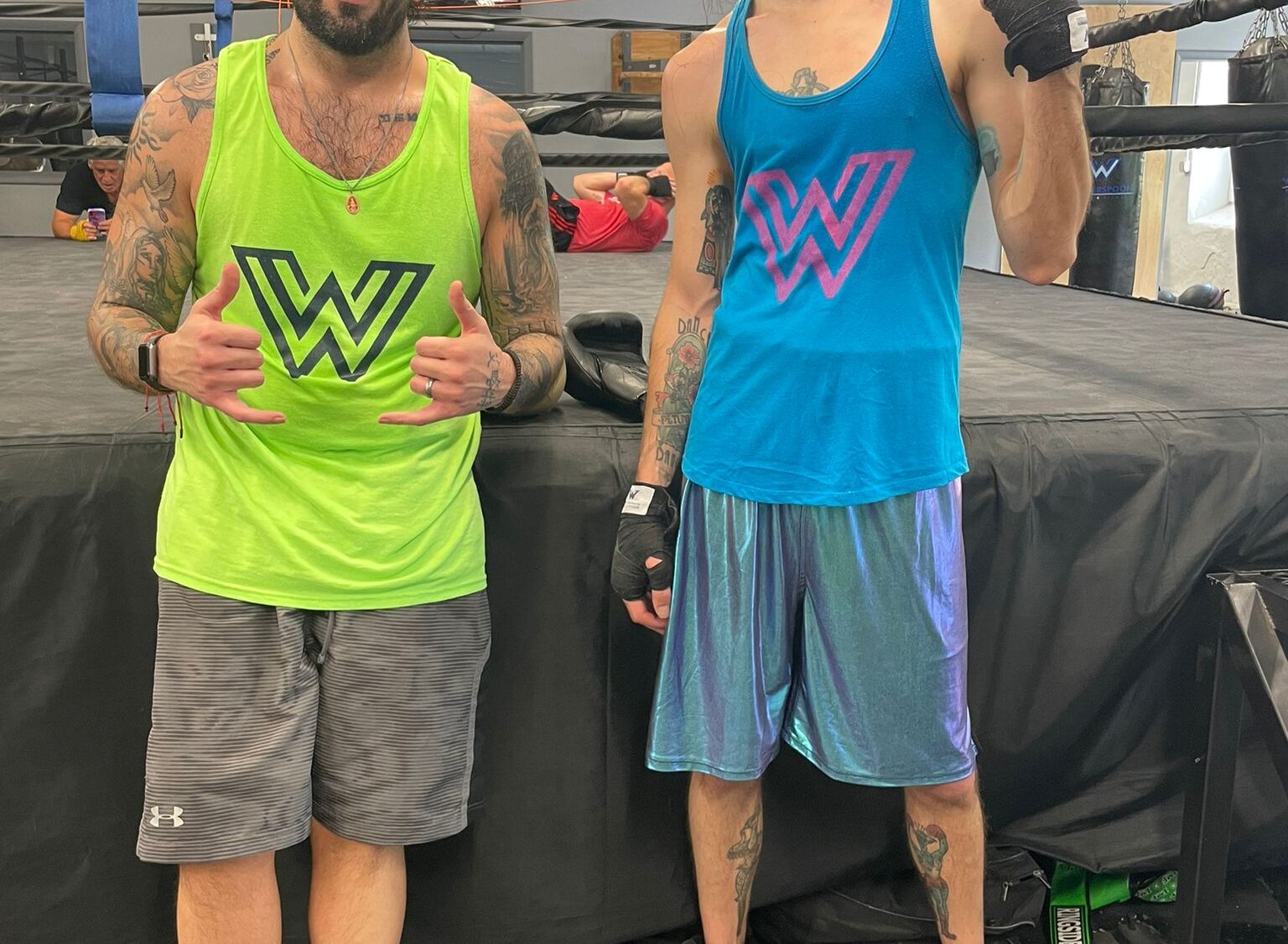 New member starting a boxing gym membership at Witherspoon